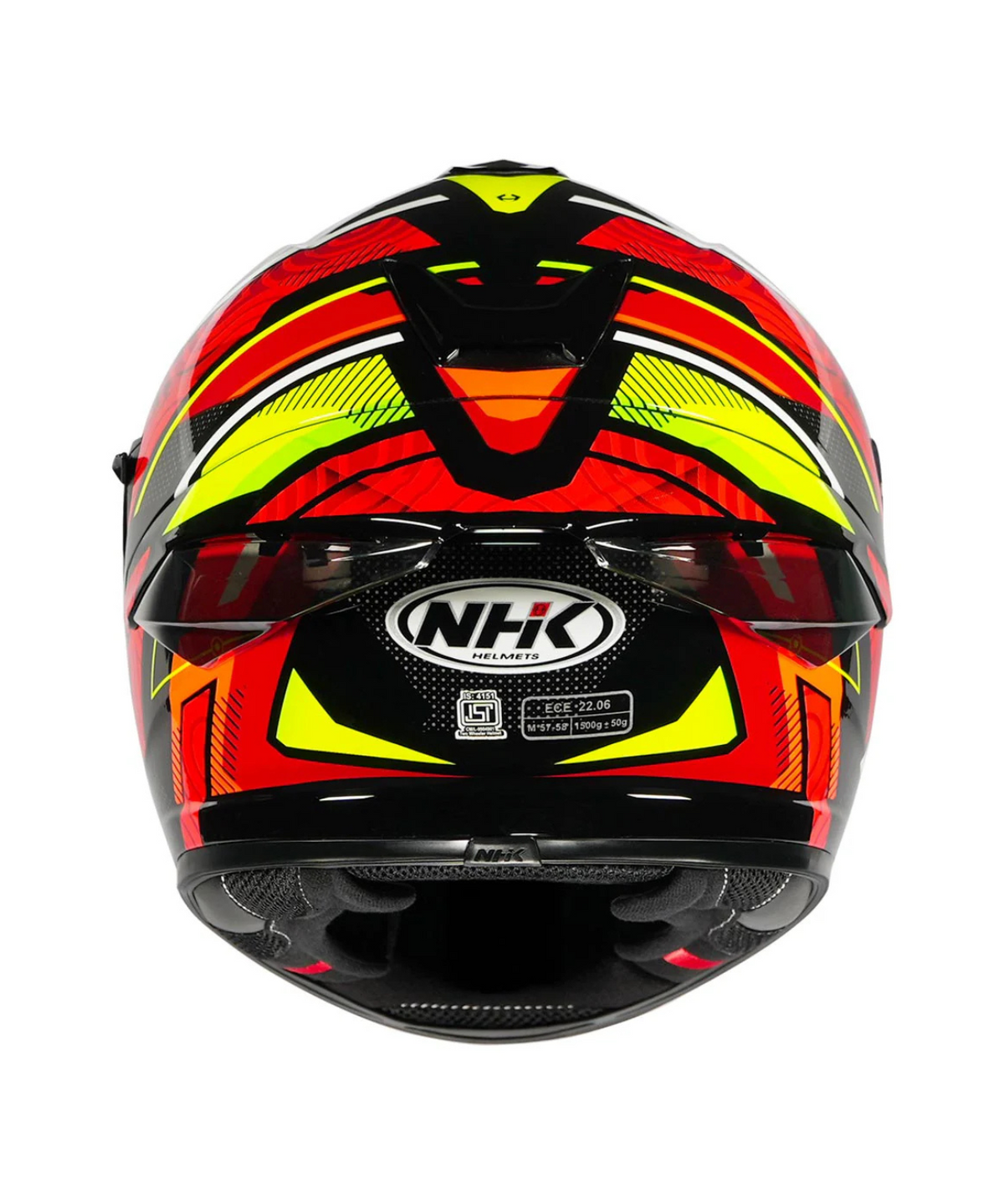 NHK K5R Speed Light Helmet - Black Red - NHK