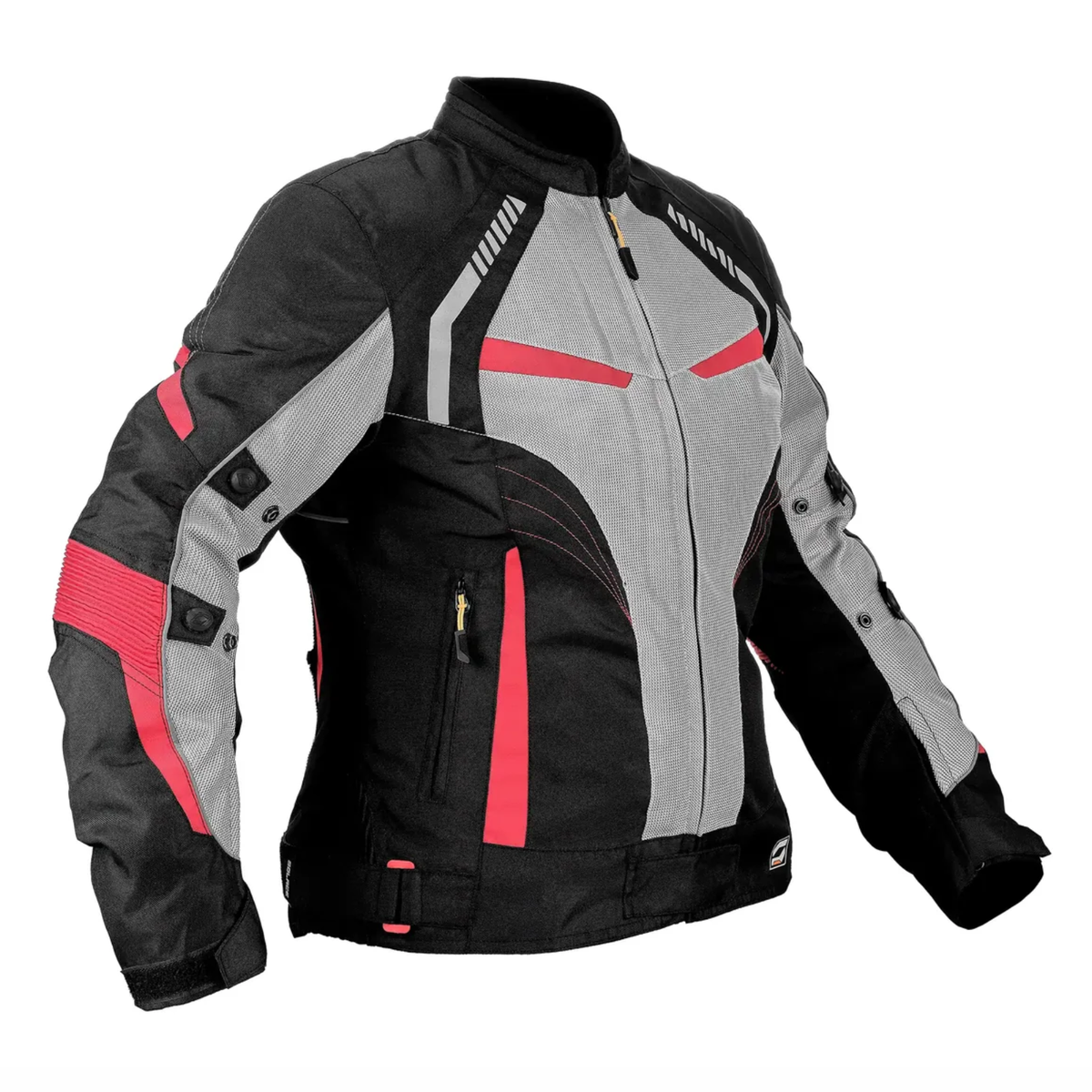 Solace Asmi V3.0 Women's Riding Jacket - Black Grey Red
