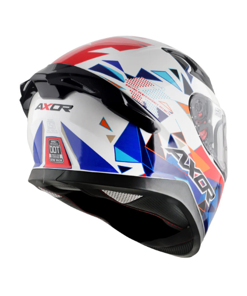 Axor Apex Prism Helmet - Gloss White Blue