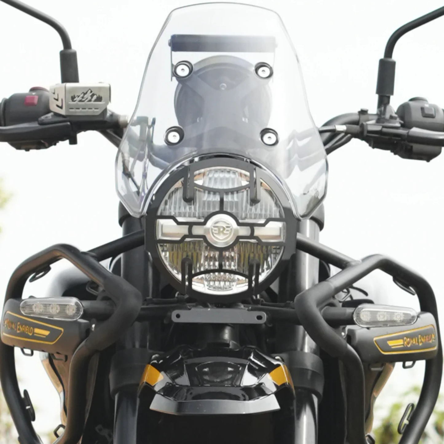 Moto Torque Royal Enfield Himalayan 450 Headlight Grill - Black