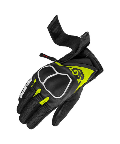 Spidi X-GT Riding Gloves - Black Fluo Yellow