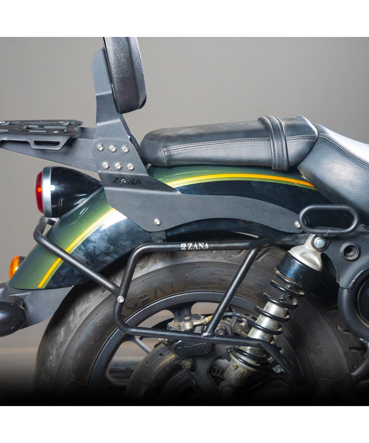 Zana Royal Enfield Super Meteor 650 Saddle Stay T-2 - Black - ZI-8323 - Zana