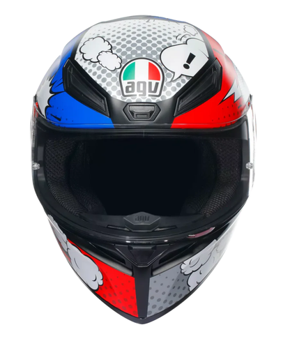 AGV K1 S Bang Helmet - Matt Italy Blue