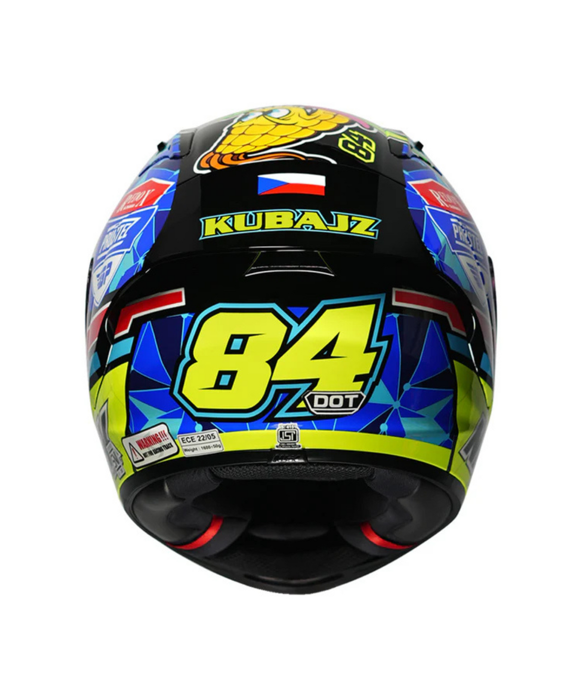 NHK GP R Tech Street Jakub Helmet - Dark Blue - NHK