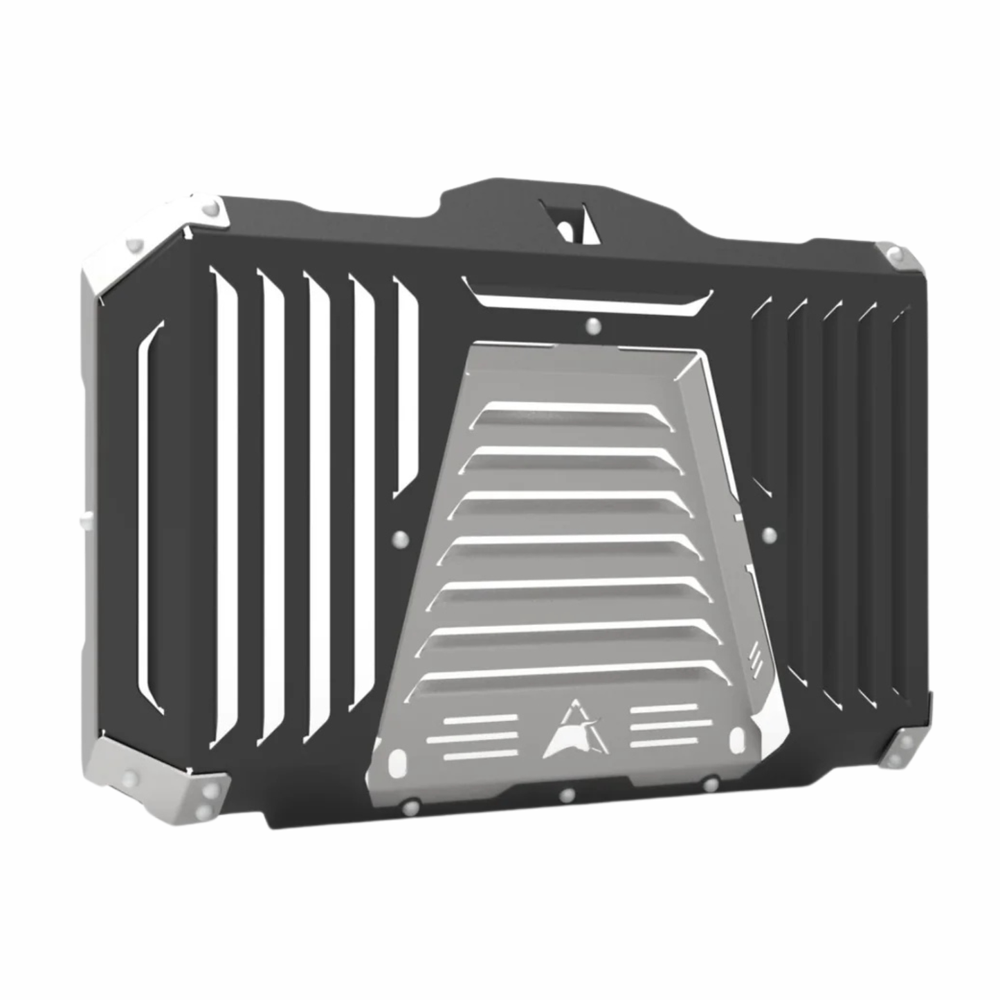 Auto Engina Royal Enfield Himalayan 450 Radiator Guard - Black Silver