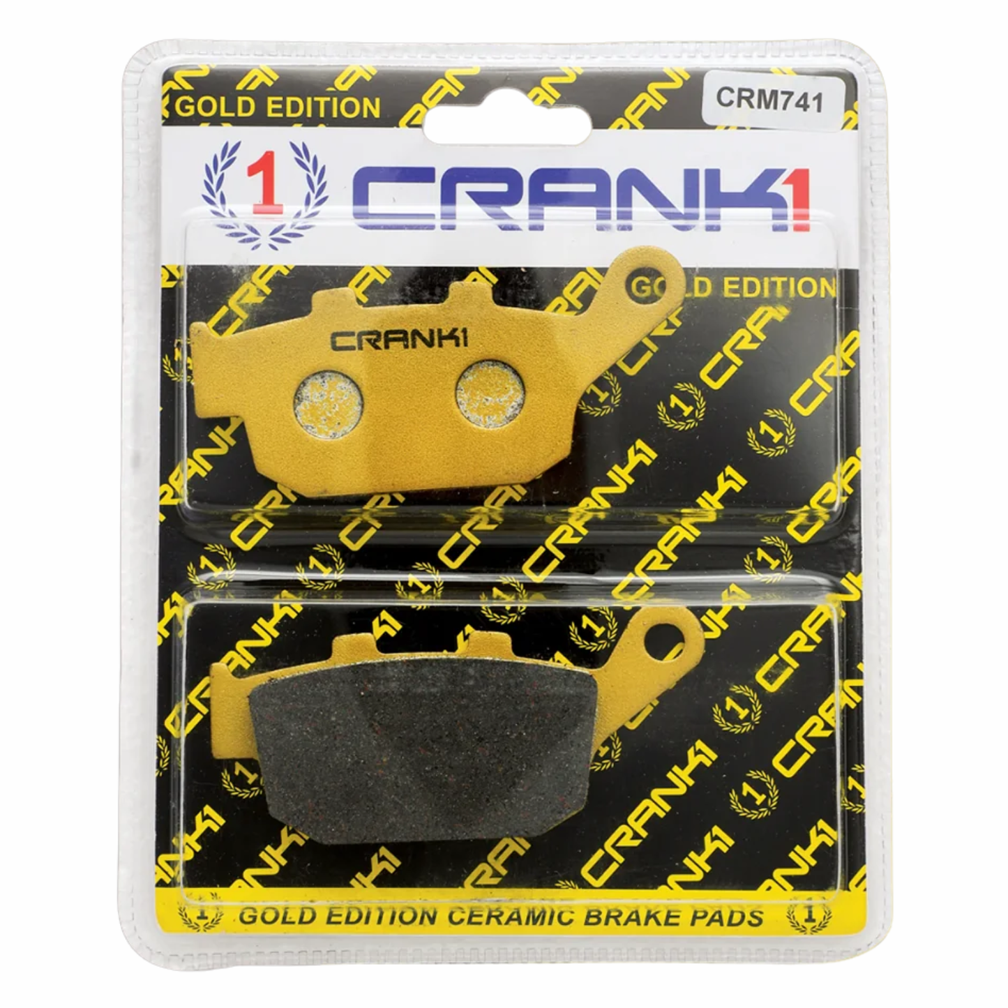 Crank1 Ceramic Brake Pads for TVS Apache RTX 300 (2025 Onwards)