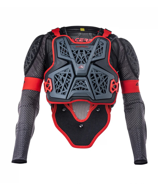 Acerbis Galaxy Complete Body Armour - Black Grey Red