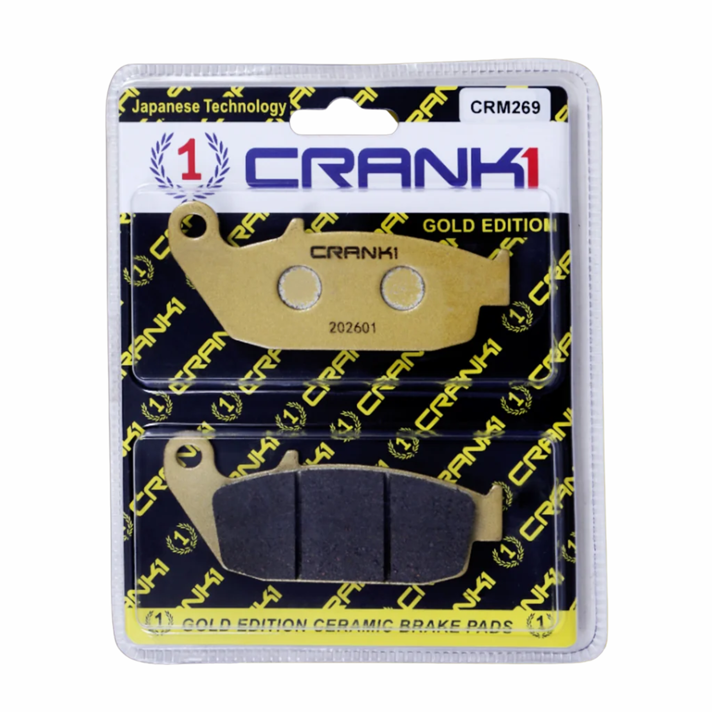 Crank1 TVS Ronin (2025) Ceramic Brake Pads