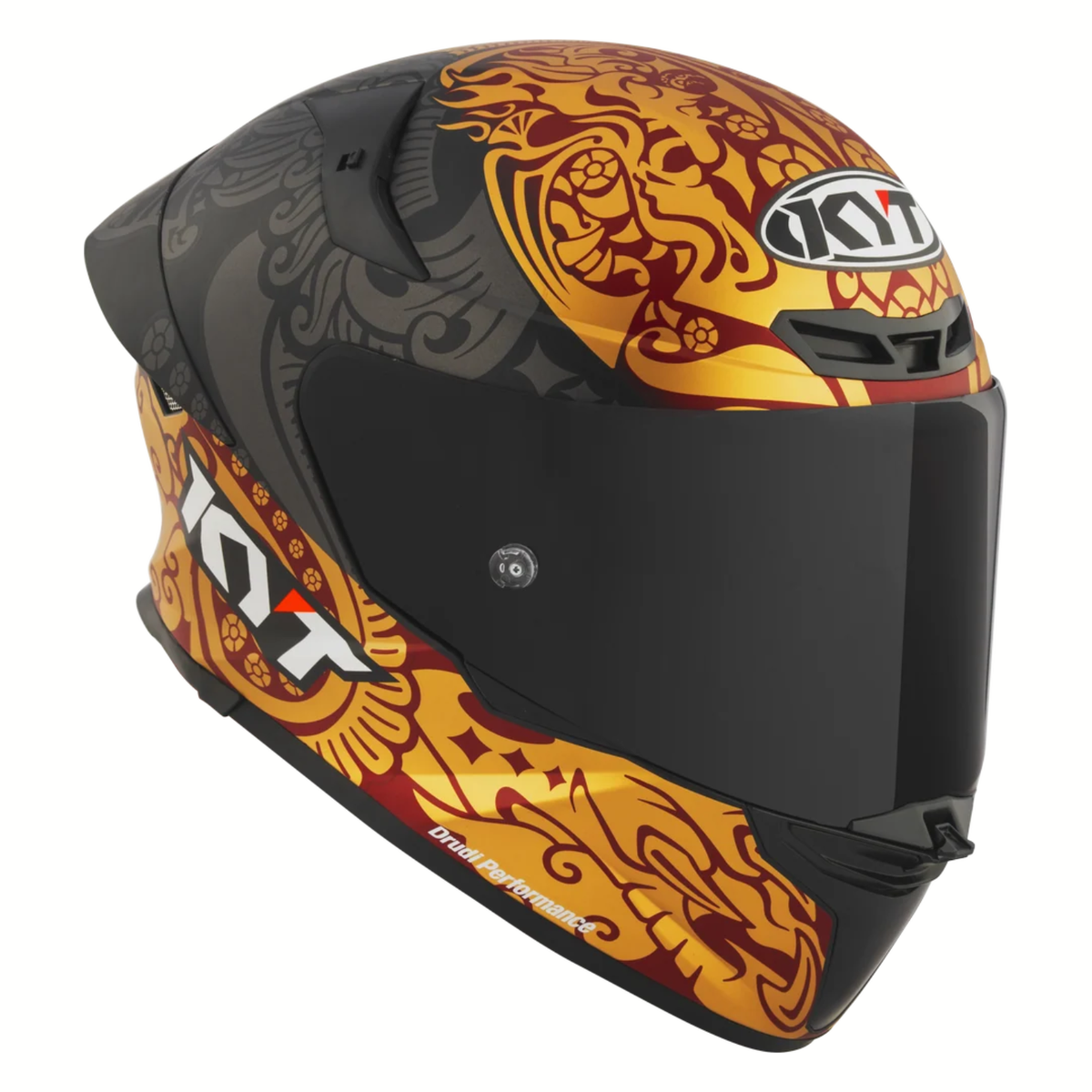 KYT TT-Revo Enea Bastianini Indonesia Replica 2023 Helmet - Matt Black