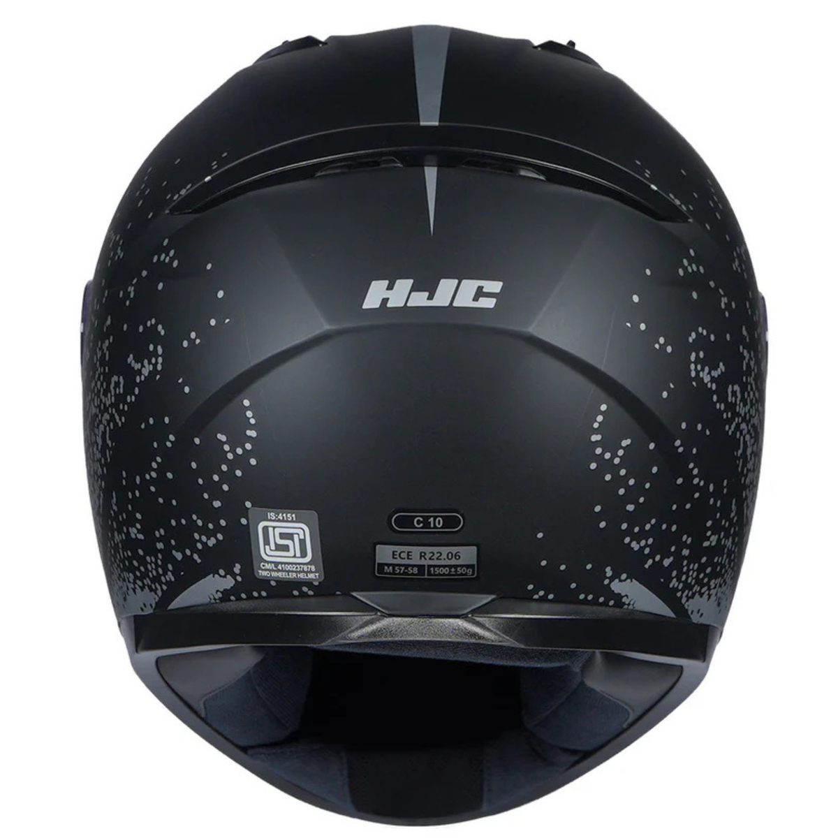 HJC C10 Haven MC5SF Helmet - Black Silver - HJC