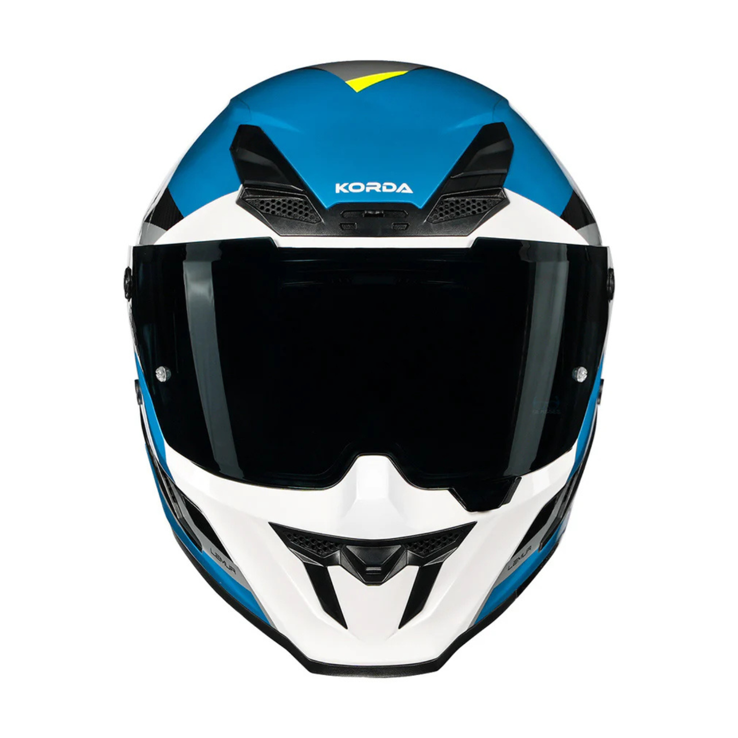 Korda Icon Lemur Helmet - Gloss White Blue