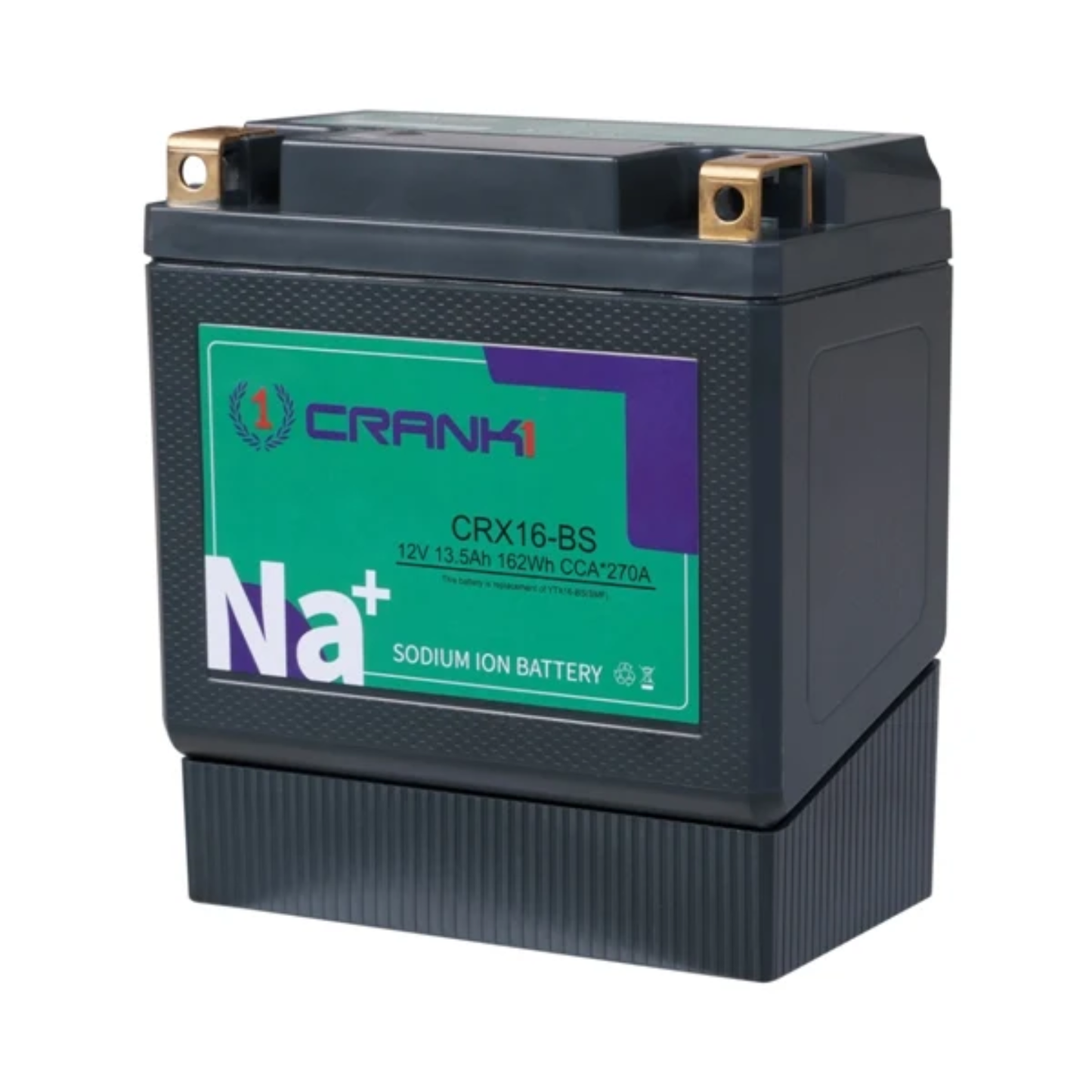Crank1 Triumph Tiger 800 XCX (2015-2020) Sodium ION Factory Activated Battery - CRX16-BS