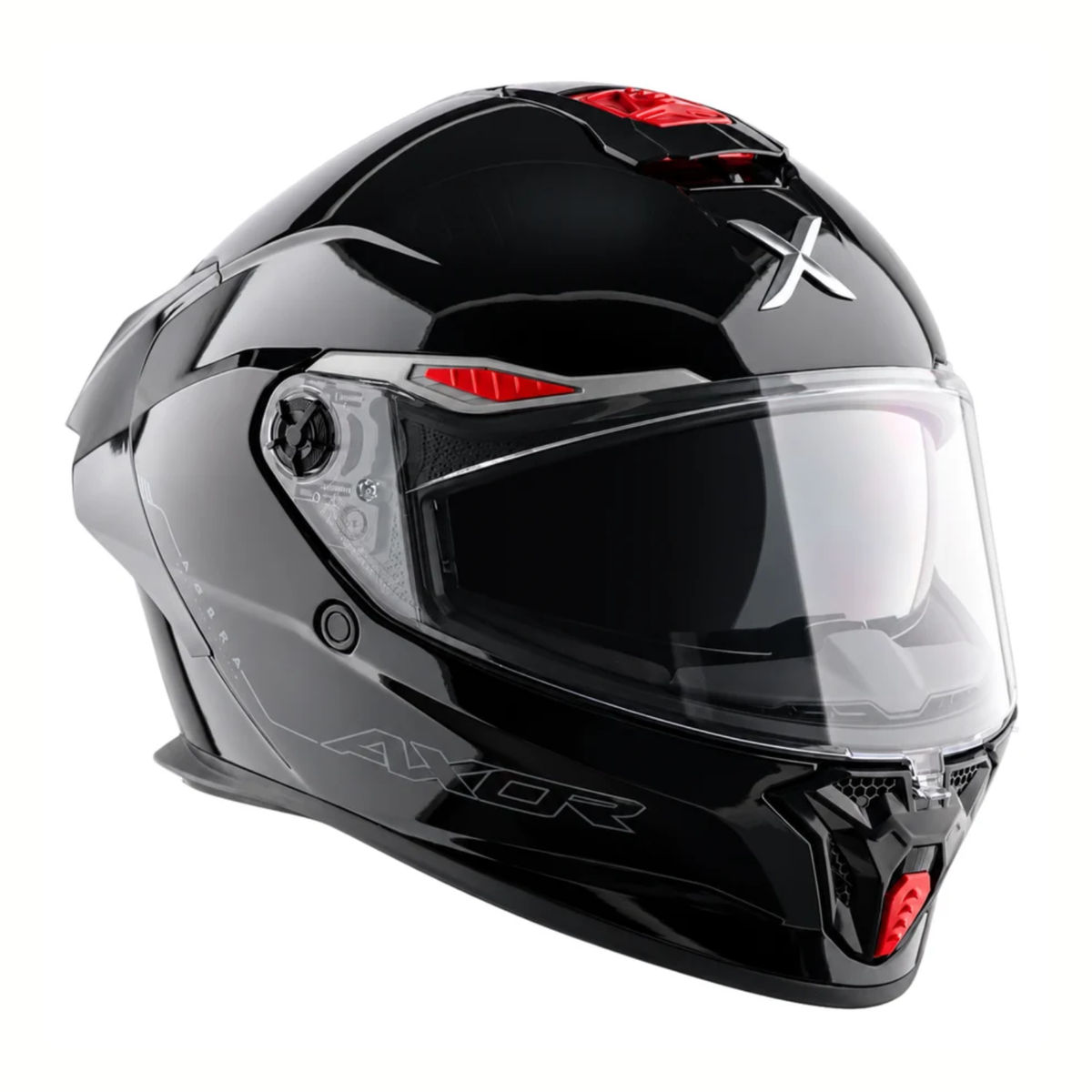 Axor Agera Solid Helmet - Gloss Black