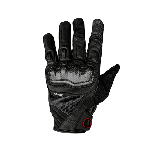 Raida Carbonite Riding Gloves - Black