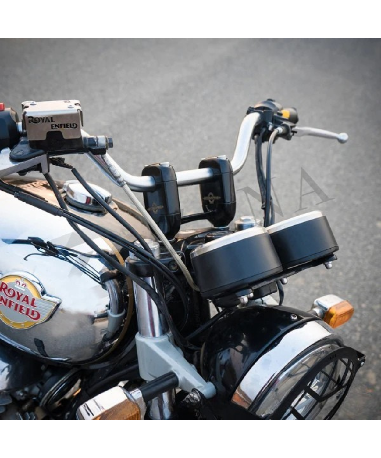 Zana Handel Riser for GT/Interceptor 650 Vertical - ZI-8101