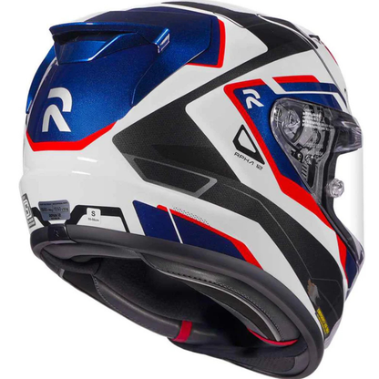 HJC Rpha 12 Brels Carbon Fiber MC21 Helmet (ECE 22.06) - White Blue Red