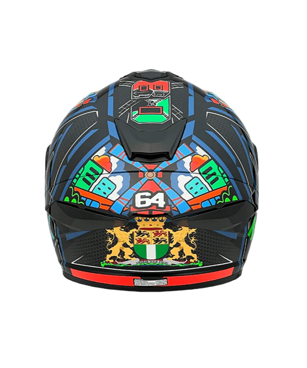 NHK K5R BO Bendsneyder #6 Helmet - Gloss Black - NHK