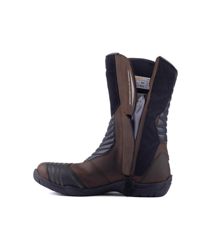 Gadsyll G-STAR 11 V2 Water Resistant Motorcycle Riding Boots - Brown
