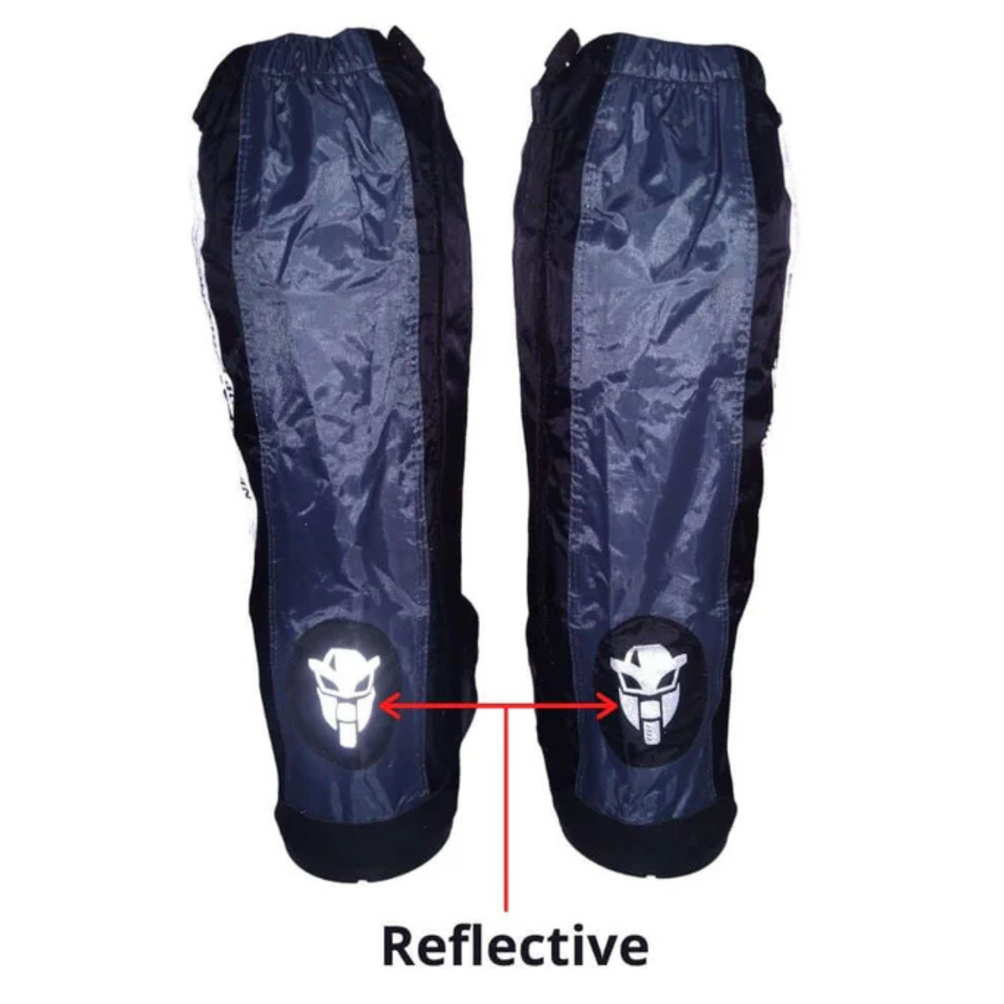 MotoTech Trooper Boot Covers - Overboots - Black Grey
