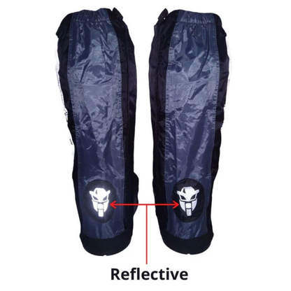 MotoTech Trooper Boot Covers - Overboots - Black Grey