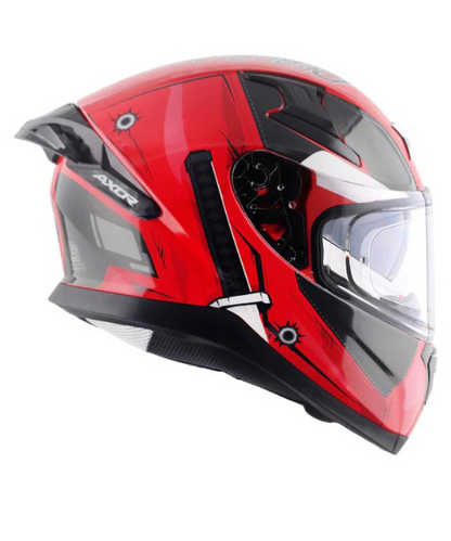 Axor Apex Marvel Deadpool Helmet - Gloss Red Black