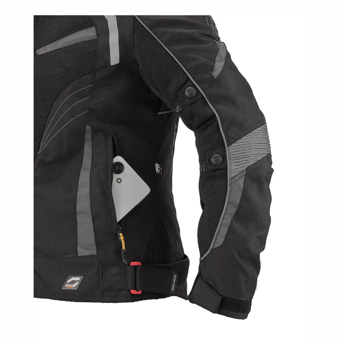 Solace Asmi V3.0 Women's Riding Jacket - Black Grey