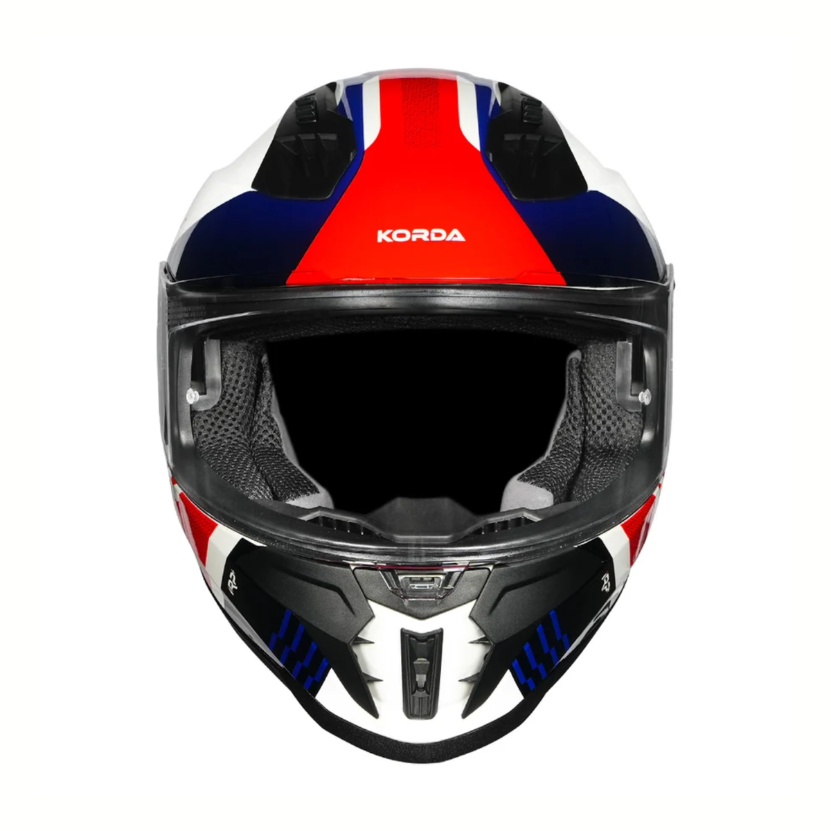 Korda EVO Styx Helmet - Gloss White Blue Red