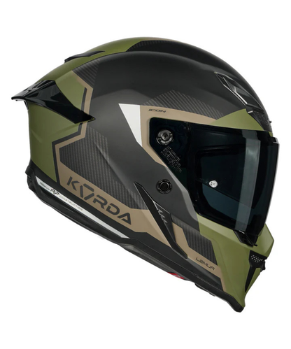 Korda Icon Lemur Helmet - Matt Military Green