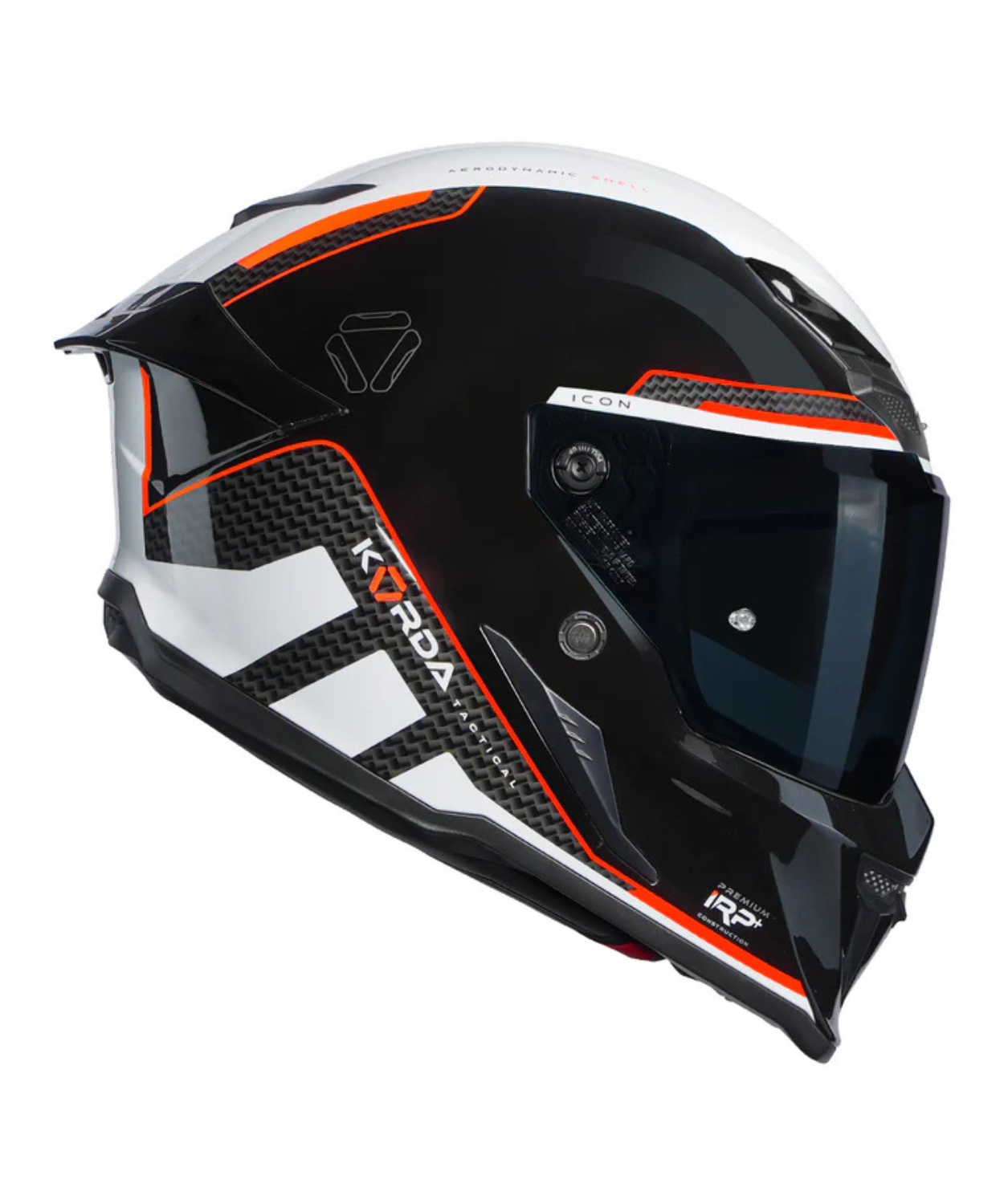 Korda Icon Tokio Helmet - Gloss White Red