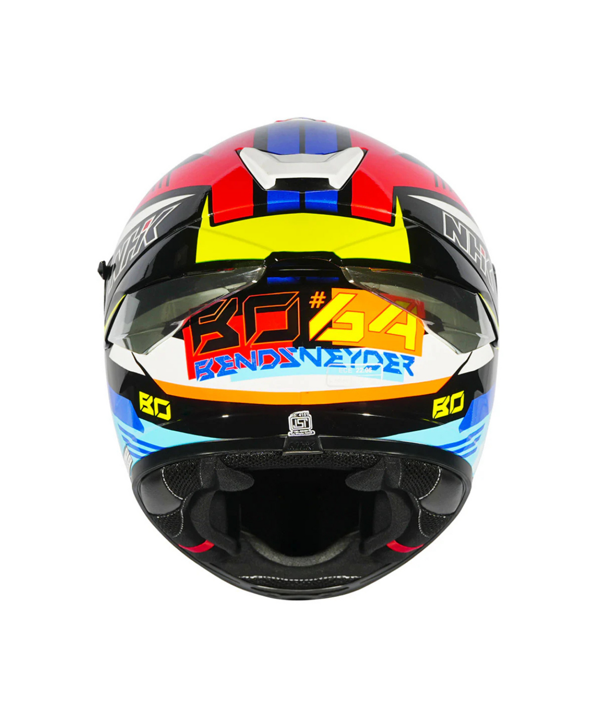 NHK K5R Bo Ben Helmet - Blue Yellow - NHK