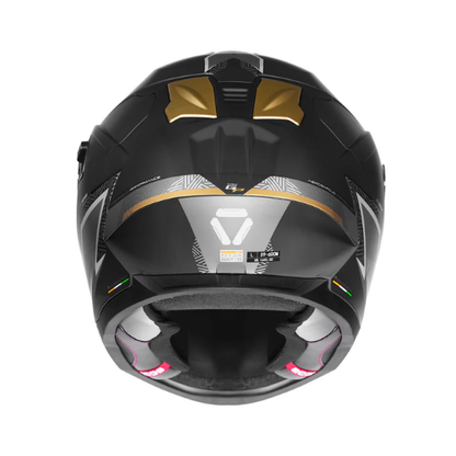 Korda Sonic Rapide Helmet - Matt Black Gold