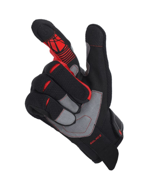 Solace X-Pro Motorcycle Riding Gloves - Red