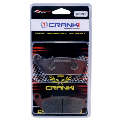 Crank1 Carbon Brake Pads for Triumph Tiger 800 XR & XRX (2015-2017)