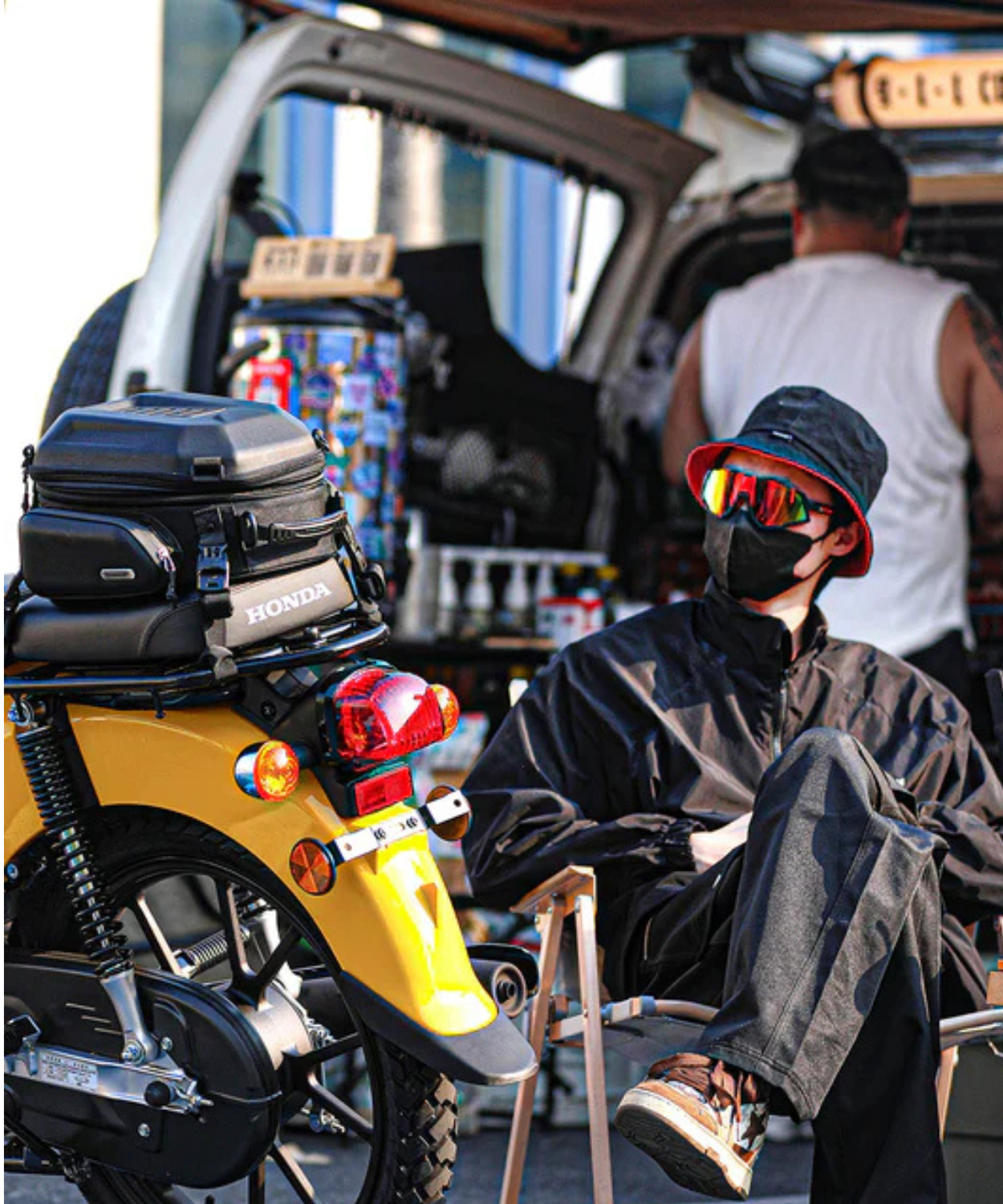 バッグ Haily Buy Rhinowalk Hard Shell Expandable Tail Bag 18L - MTR4001