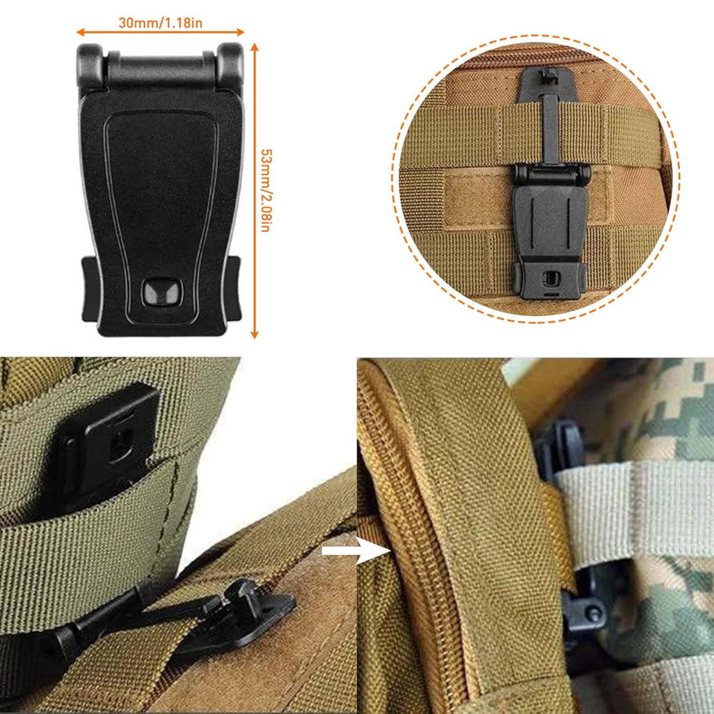 Kolga Bross Molle Attachments Kit
