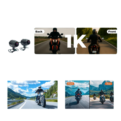 Simtac M10D Motorcycle Navigation Screen 5.5 Inches with DVR Only