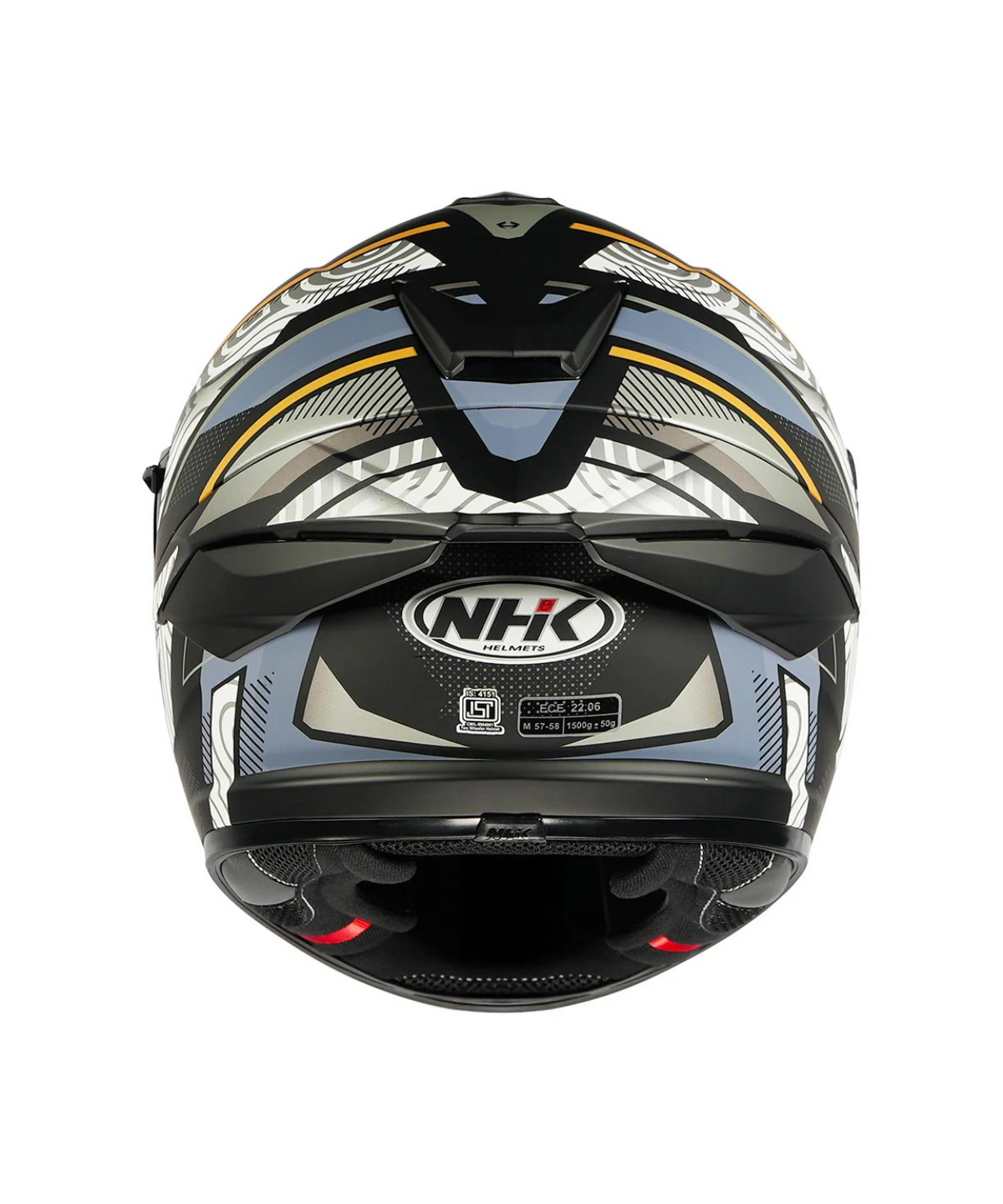 NHK K5R Speed Light Helmet - Matt Black Grey - NHK
