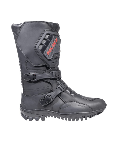 Solace Adventure X Pro Motorcycle Riding Boots - Black