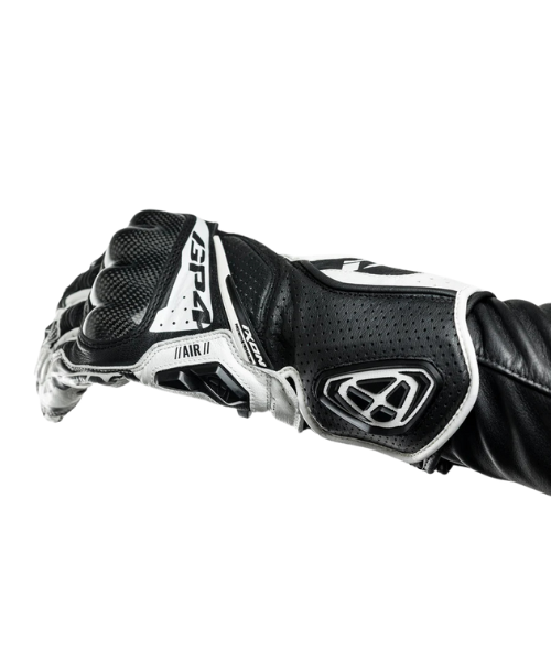 Ixon GP4 Air Riding Gloves - Black White