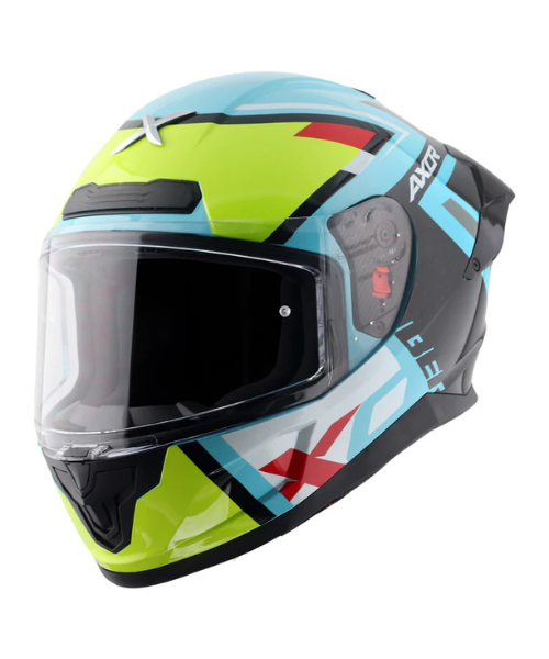 Axor Saber X-Sport Helmet - Gloss Black Neon Yellow