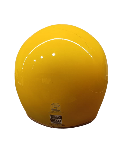 Axor Retro Moto-X Helmet - Yellow (Display Product)