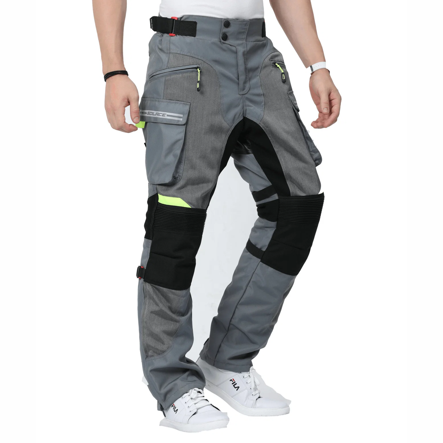 Solace Coolpro V3T.0 Mesh Riding Pants - Grey