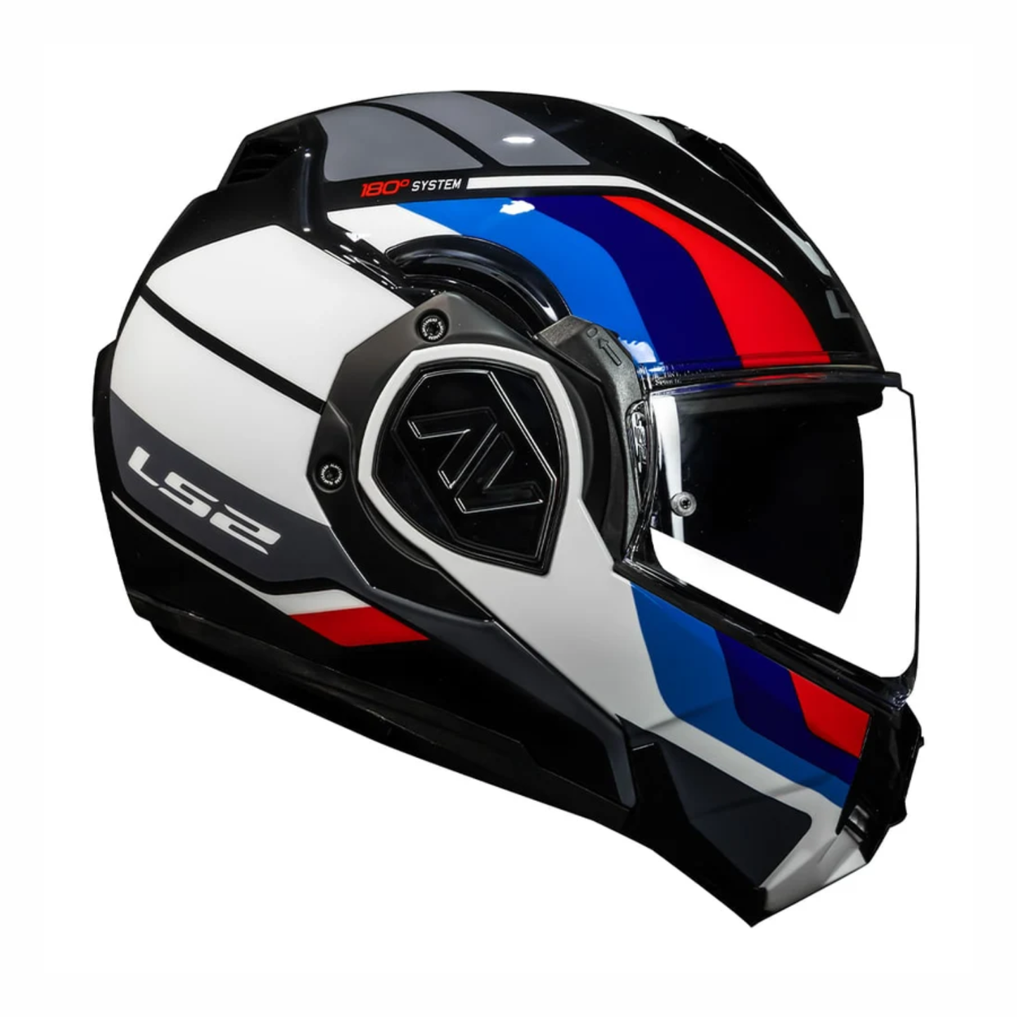 LS2 FF901 Advant Sport Helmet - Gloss Black Blue Red
