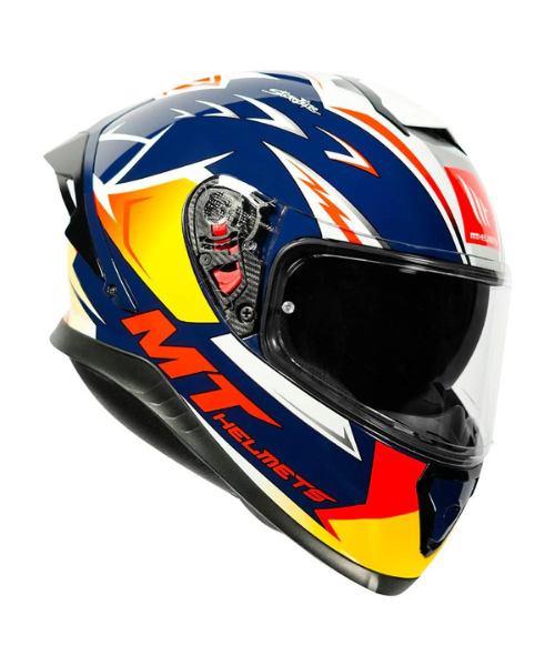 MT Thunder 3 SV Pro Acosta Helmet - Gloss Multi Color