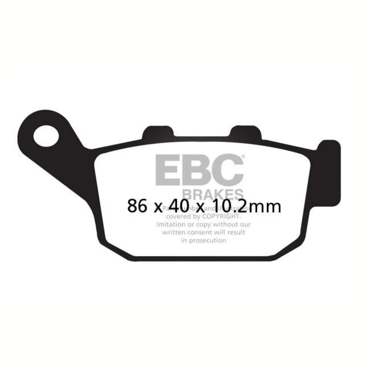 EBC Triumph Tiger 800 XR / XRX (2015-2017) Fully Sintered Brake Pads