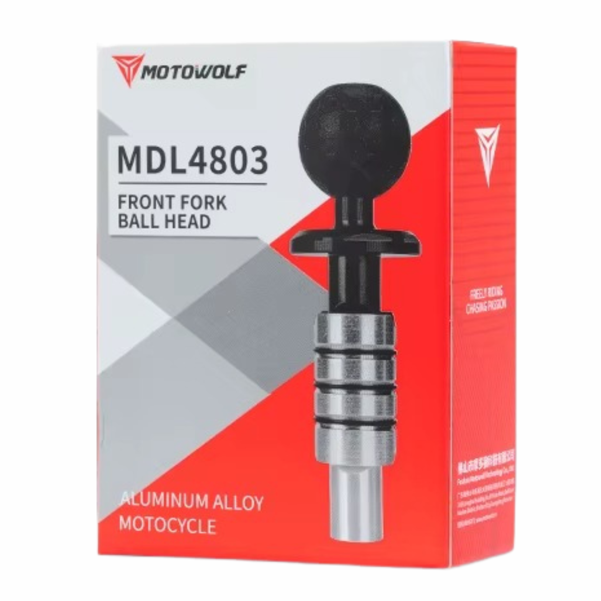 Motowolf Fork Stem Base Handlebar Ball Mount - Motowolf