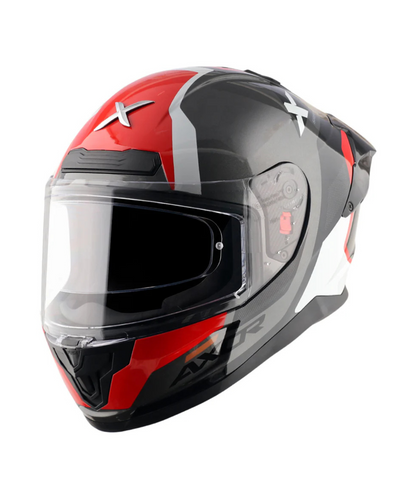 Axor Saber Spark Helmet - Gloss Black Red