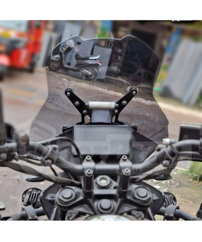 VisorBros Airflow Max Windscreen for the KTM Adventure 390/250/X - Light Smoke