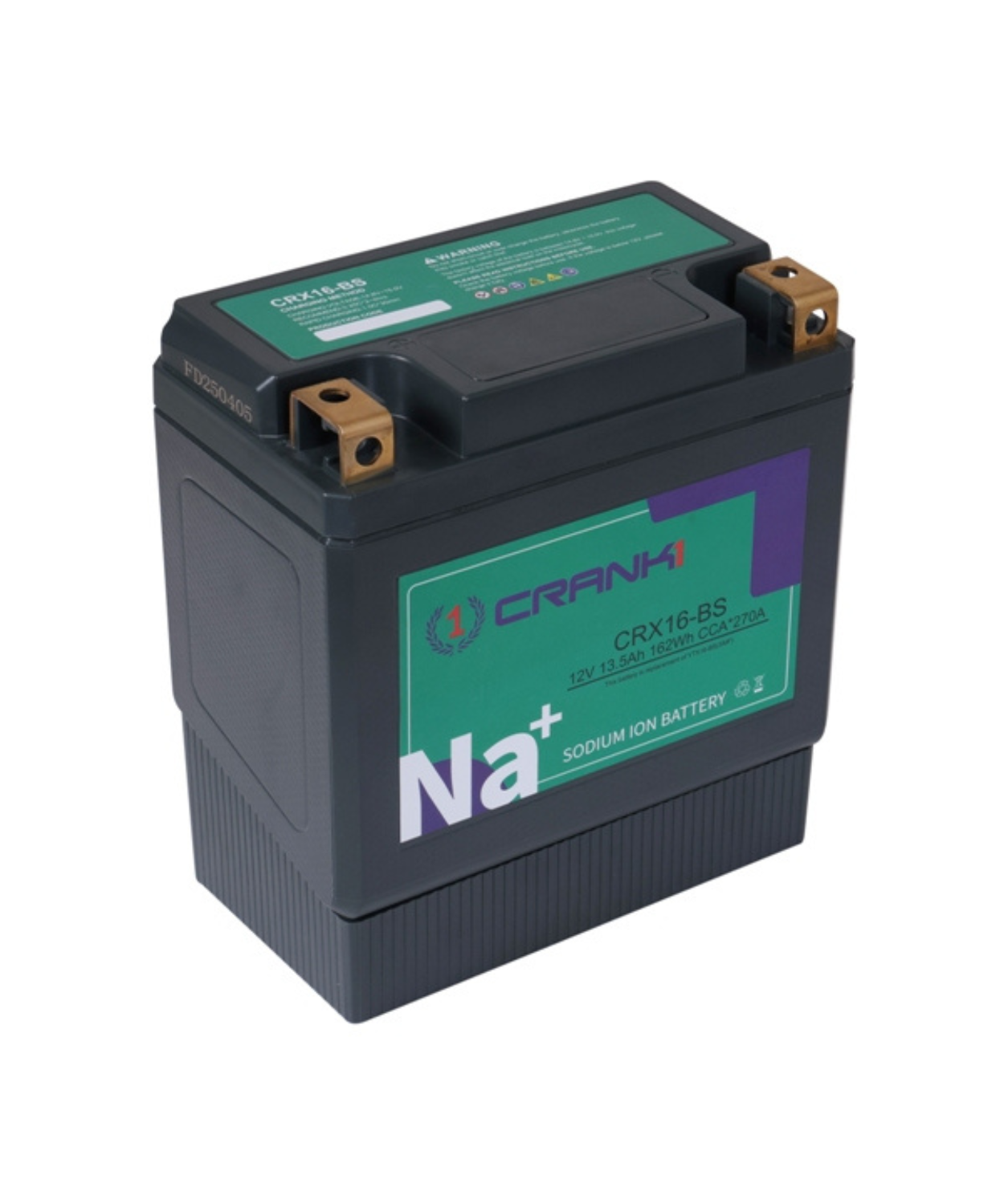 Crank1 Sodium ION Factory Activated Battery for Triumph Tiger 800XCA - (2014-2020) - CRX16-BS