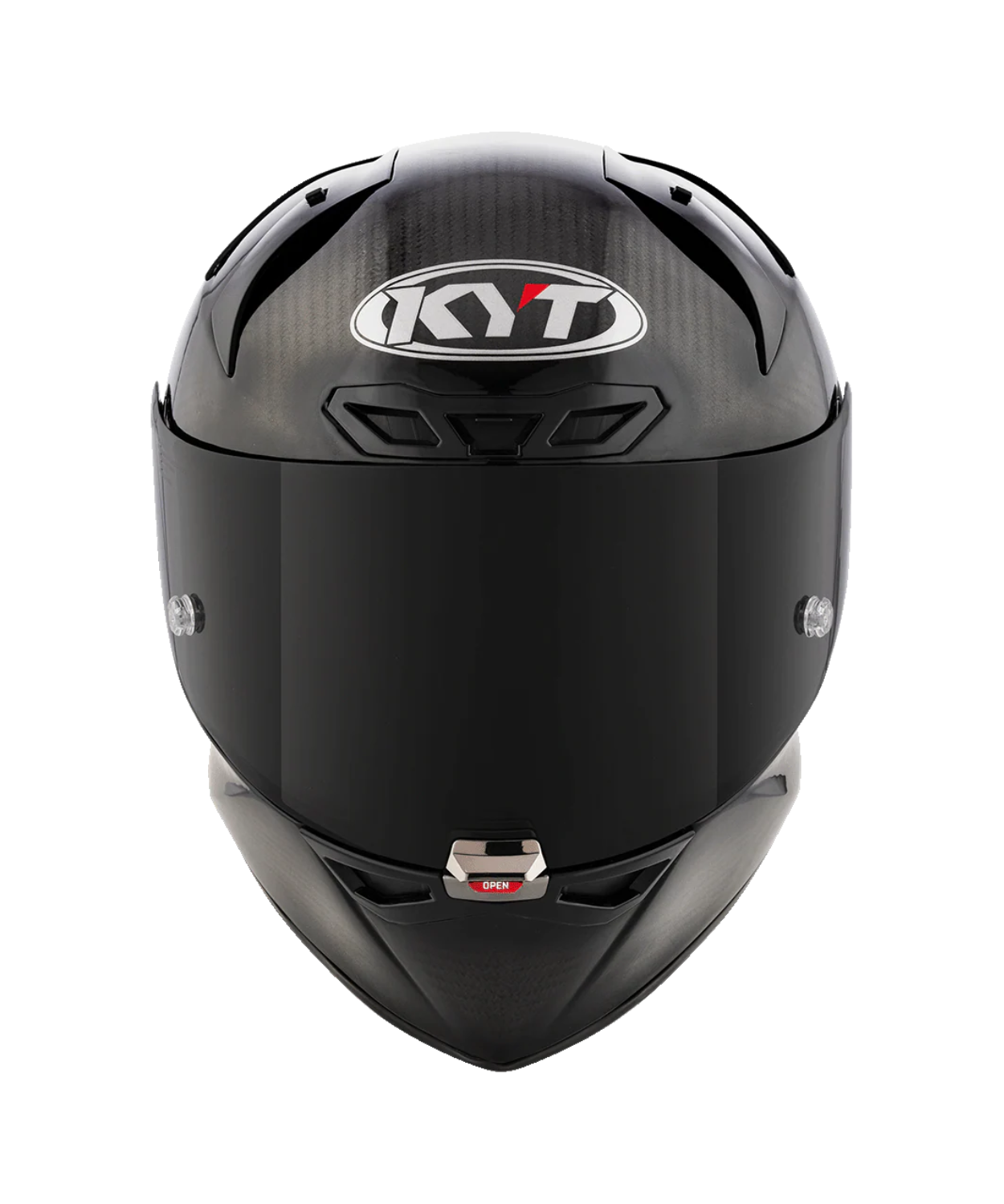KYT KX1 RACE GP Solid Carbon Fiber Helmet (ECE 22.06) - Gloss Black